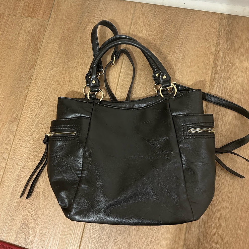 Black Leather big bag